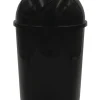 RIDDER Mülleimer<Kosmetikeimer, Abfalleimer mit Schwingdeckel Eco 5 L schwarz