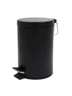 RIDDER Mülleimer<Kosmetikeimer, Abfalleimer Ed 3 Liter schwarz matt