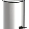 Schütte Mülleimer<Kosmetik-Treteimer in Chrom - 3 l