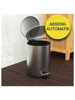 Schütte Mülleimer<Kosmetik-Treteimer in Chrom - 3 l