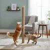 Paws&Whiskers Katzen<Kratzbaum "Aero" in Beige - (B)37,5 x (H)102 x (T)37,5 cm