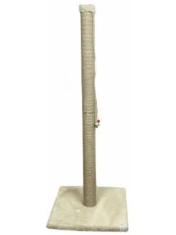 Paws&Whiskers Katzen<Kratzbaum "Aero" in Beige - (B)37,5 x (H)102 x (T)37,5 cm