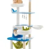 COSTWAY Katzen<Kratzbaum 165cm in Blau