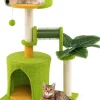 COSTWAY Katzen<Kratzbaum klein in Grün