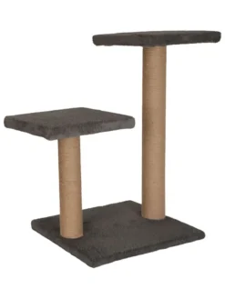 Paws&Whiskers Katzen<Kratzbaum ''Luizi'' in Grau - (B)35 x (H)44 x (T)28 cm
