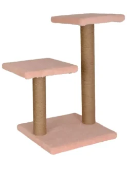 Paws&Whiskers Katzen<Kratzbaum ''Luizi'' in Rosa - (B)35 x (H)44 x (T)28 cm