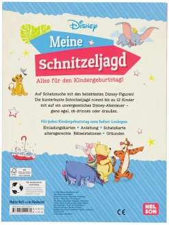 Nelson Bücher<Kreativbuch "Disney Kreative Beschäftigung: Meine Schnitzeljagd"