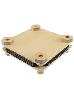 BLS Kreativbedarf & Do-It-Yourself<Kreativset "Blumenpresse" - (L)15 x (B)15 cm
