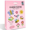 URSUS Partyzubehör & -Dekoration<Kreativset "Diamond Painting Sticker - Garden" in Bunt