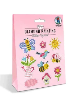 URSUS Partyzubehör & -Dekoration<Kreativset "Diamond Painting Sticker - Garden" in Bunt