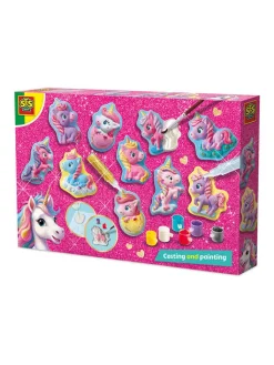 SES Kreativbedarf & Do-It-Yourself<Kreativset "Gießen und anmalen - Unicorn-Baby-Einhörner" - ab 5 Jahren