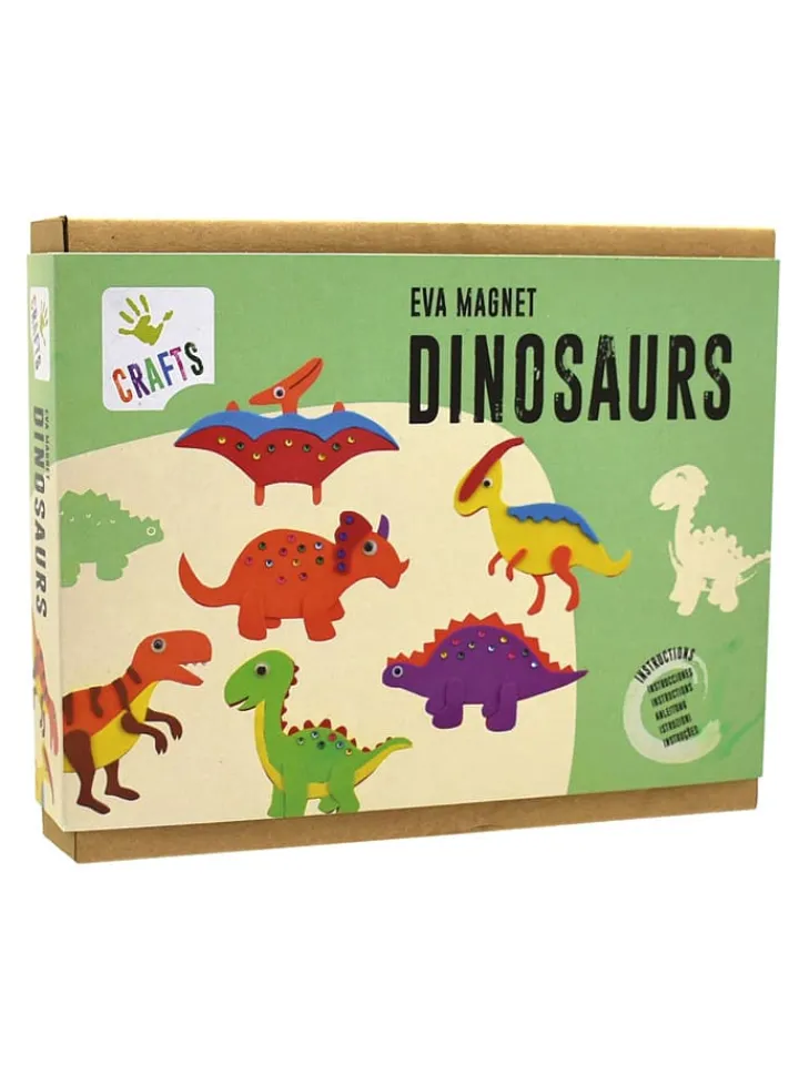 Andreu Toys Kreativbedarf & Do-It-Yourself<Kreativset "Magnet-Dinosaurier" - ab 6 Jahren