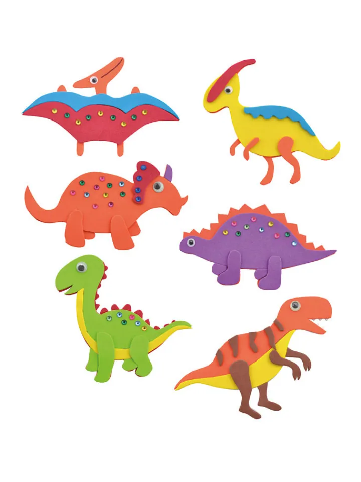 Andreu Toys Kreativbedarf & Do-It-Yourself<Kreativset "Magnet-Dinosaurier" - ab 6 Jahren