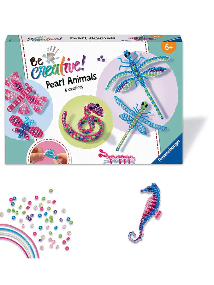 Ravensburger Kreativbedarf & Do-It-Yourself<Kreativset "Perlentiere" - ab 6 Jahren
