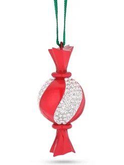 Swarovski Dekofiguren & -Objekte<Kristallanhänger in Rot/ Grün/ Transparent