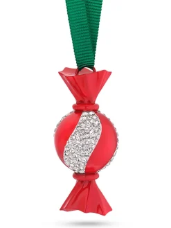 Swarovski Dekofiguren & -Objekte<Kristallanhänger in Rot/ Grün/ Transparent
