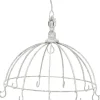 POSIWIO Dekofiguren & -Objekte<Krone mit Haken in Weiß - (H)31,5 x Ø 32 cm
