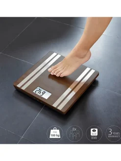 Medisana Pflege & Gesundheit<Körperanalysewaage "BS 552 connect bamboo" in Braun