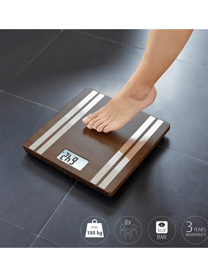 Medisana Pflege & Gesundheit<Körperanalysewaage "BS 552 connect bamboo" in Braun