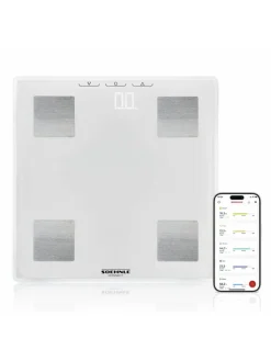 Soehnle Technik|Pflege & Gesundheit<Körperanalysewaage "PWD Shape Sense Connect Lite" in Weiß - (L)30 x (B)30
