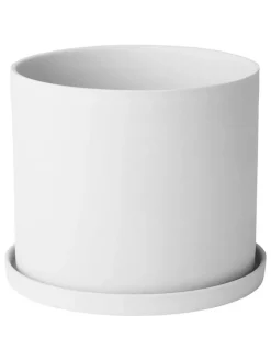Blomus Kerzen, Vasen & Mehr<Kräutertopf "Nona" in Weiß - Ø 15 cm
