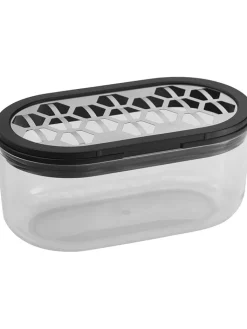 WMF Koch- & Backutensilien<Käsereibe in Schwarz/ Silber - (B)15 x (H)7 x (T)8,5 cm