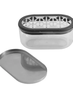 WMF Koch- & Backutensilien<Käsereibe in Schwarz/ Silber - (B)15 x (H)7 x (T)8,5 cm