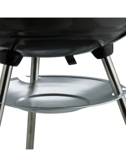 relaxdays Grillen<Kugelgrill in Schwarz - Ø 54 cm