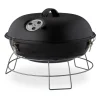 relaxdays Grillen<Kugelgrill in Schwarz - Ø 36 cm