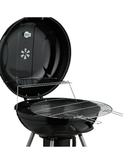 relaxdays Grillen<Kugelgrill in Schwarz - Ø 53 cm