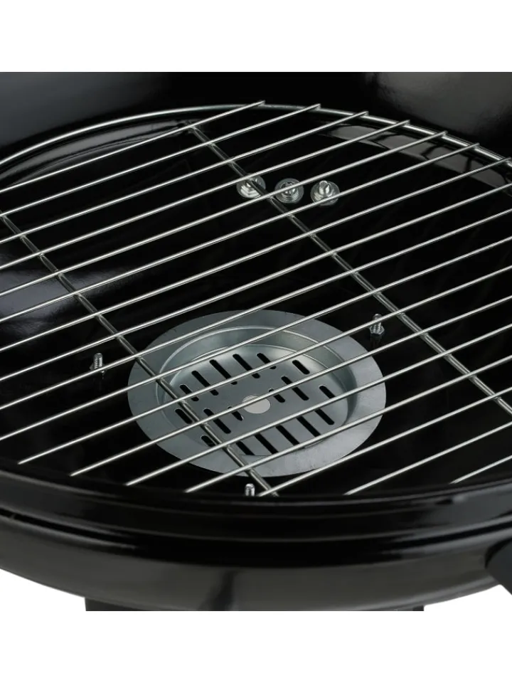relaxdays Grillen<Kugelgrill in Schwarz - Ø 53 cm