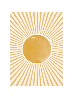 Poster & Frame Wanddekoration<Kunstdruck "Boho Sun"