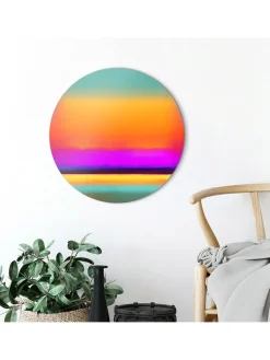Orangewallz Wanddekoration<Kunstdruck ''Painted Edge"
