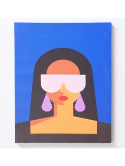 Boltze Wanddekoration<Kunstdruck "Rachel" - (B)40,3 x (H)50 cm
