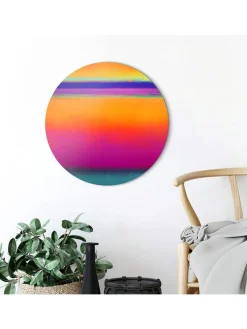 Orangewallz Wanddekoration<Kunstdruck ''Solar Drift"