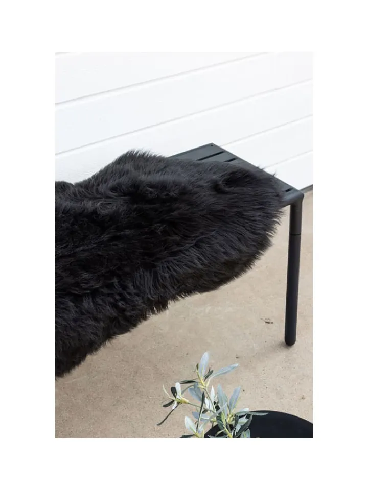 ebuy24 Lammfelle & Co<Kunstfell Katy Schwarz 55 x 180 cm