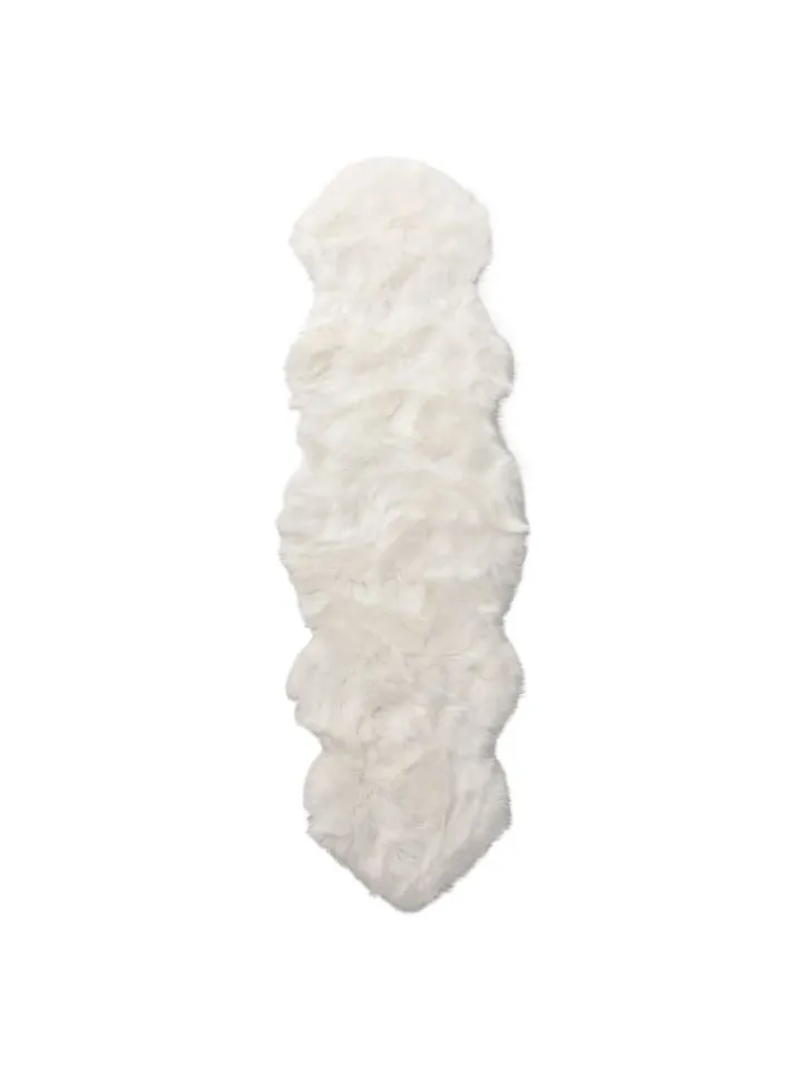 ebuy24 Lammfelle & Co<Kunstfell Katy Weiß 55 x 180 cm