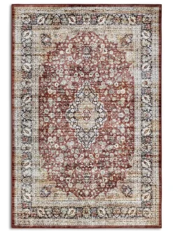 Hanse Home Teppiche & Fußmatten<Kurzflor-Teppich "Asya" in Rot/ Blau