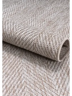 Conceptum Hypnose Teppiche & Fußmatten<Kurzflor-Teppich ''Berena'' in Beige