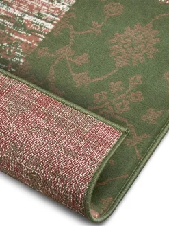 Hanse Home Teppiche & Fußmatten<Kurzflor-Teppich "Bloques" in Grün/ Hellbraun