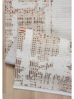 Mioli Teppiche & Fußmatten<Kurzflor-Teppich ''Elex'' in Beige/ Braun