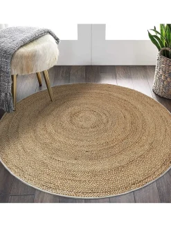ABERTO DESIGN Teppiche & Fußmatten<Kurzflor-Teppich in Beige