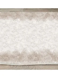 ABERTO DESIGN Teppiche & Fußmatten<Kurzflor-Teppich in Beige