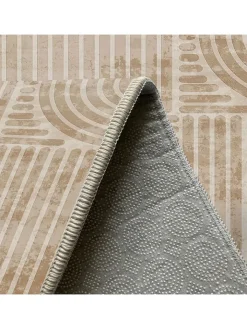 CARPET DIEM Teppiche & Fußmatten<Kurzflor-Teppich in Beige/ Hellbraun