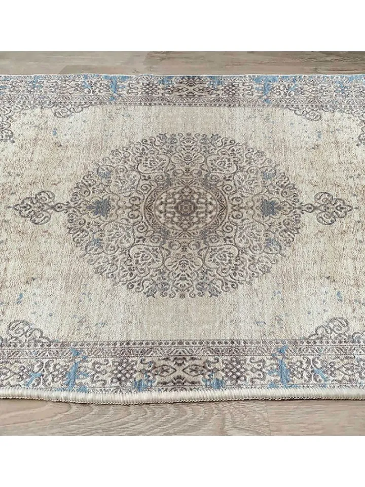 ABERTO DESIGN Teppiche & Fußmatten<Kurzflor-Teppich in Bunt