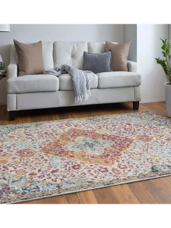 ABERTO DESIGN Teppiche & Fußmatten<Kurzflor-Teppich in Bunt