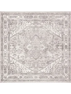 Safavieh Teppiche & Fußmatten<Kurzflor-Teppich in Creme/ Grau