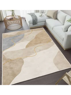 CARPET DIEM Teppiche & Fußmatten<Kurzflor-Teppich in Creme/ Beige
