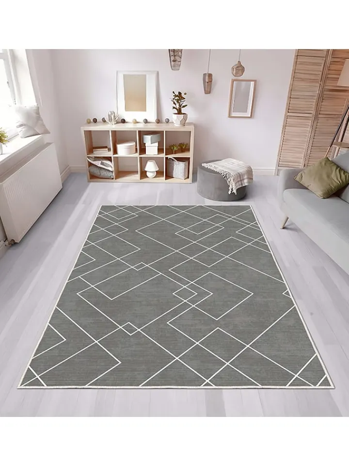 CARPET DIEM Teppiche & Fußmatten<Kurzflor-Teppich in Grau