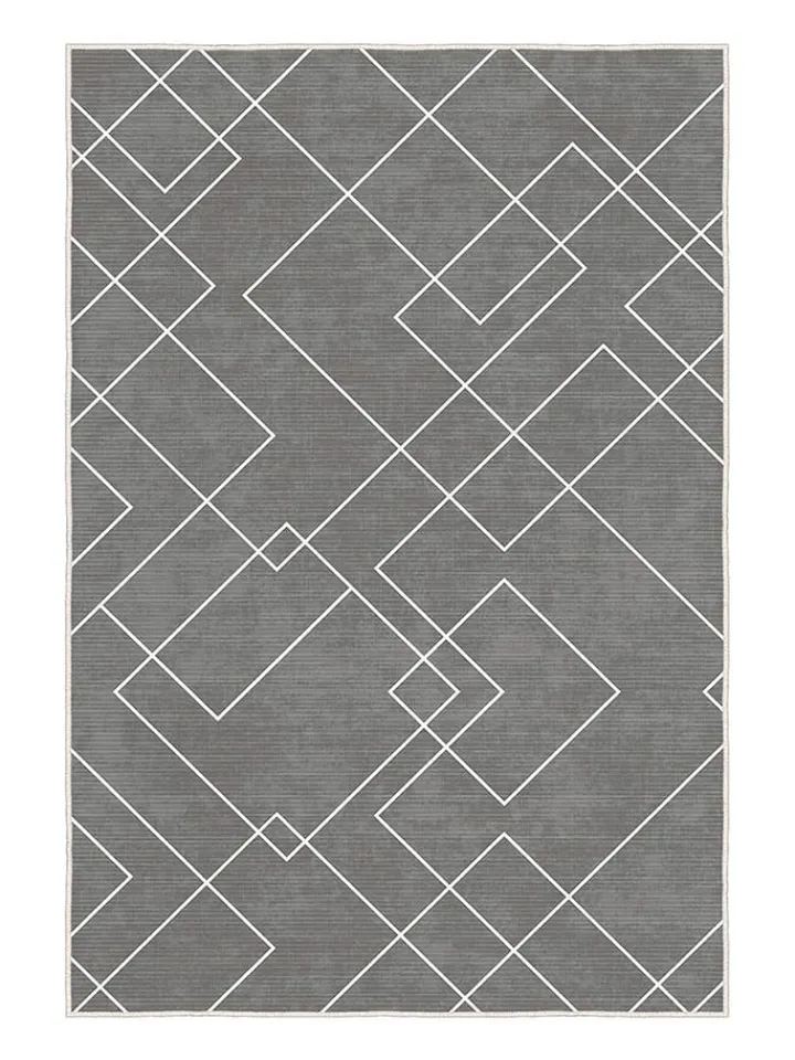 CARPET DIEM Teppiche & Fußmatten<Kurzflor-Teppich in Grau